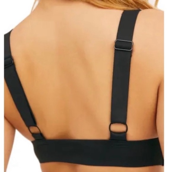 30-50%OFF BUNDLES! NWT BLACK SEAMLESS BRA BRALETTE SIZE LARGE FREE PEOPLE - Picture 3 of 6